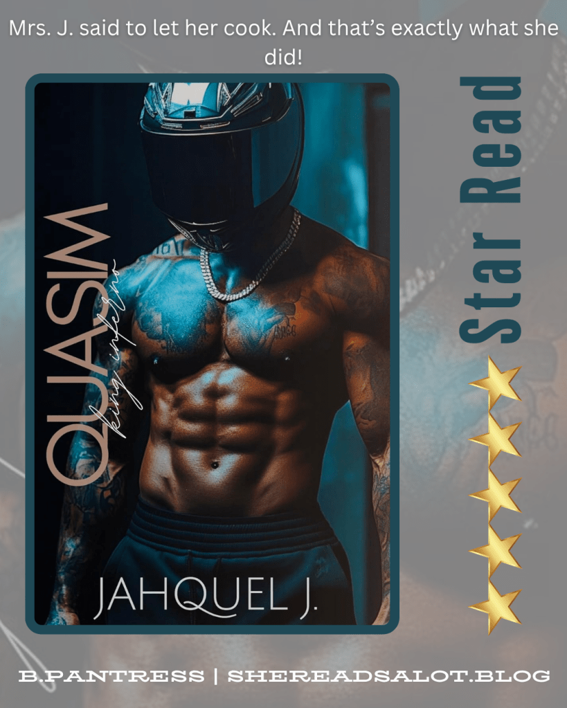 Book cover of Quasim: King Inferno by Mrs. Jahquel J. 5 star rating for the complete series