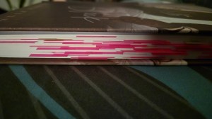 Physical copy of Spinnin' the Block by Mrs. Aubree Pynn, with annotation tabs.